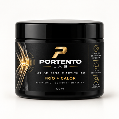 PORTENTOLAB® - Gel de masaje articular y muscular.